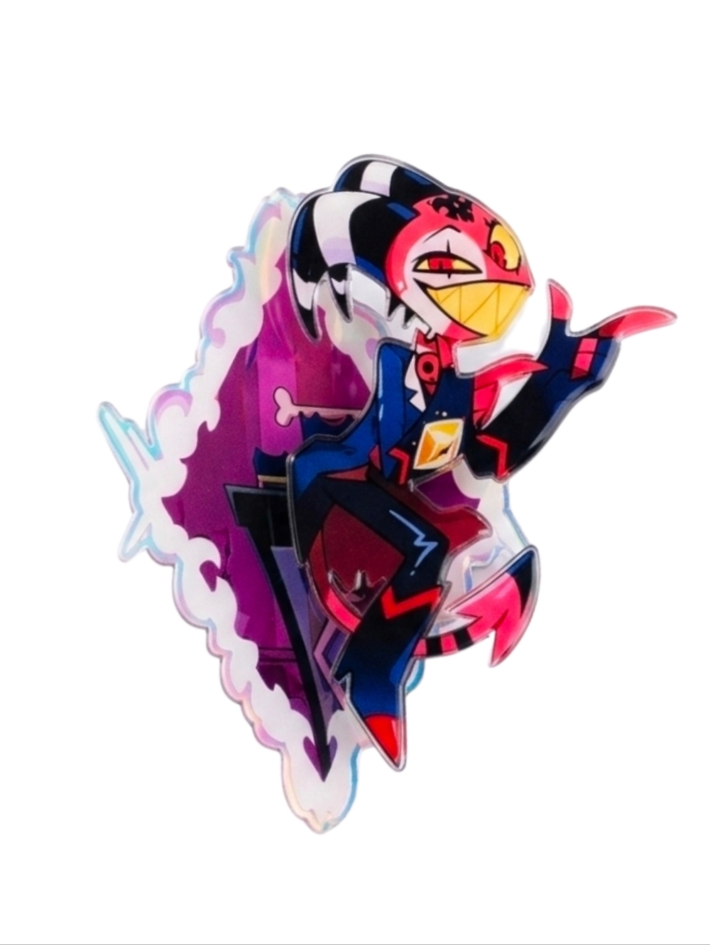 Blitz Coming Through Portal Acrylic Standee with Adhesive Helluva Boss Blitzo